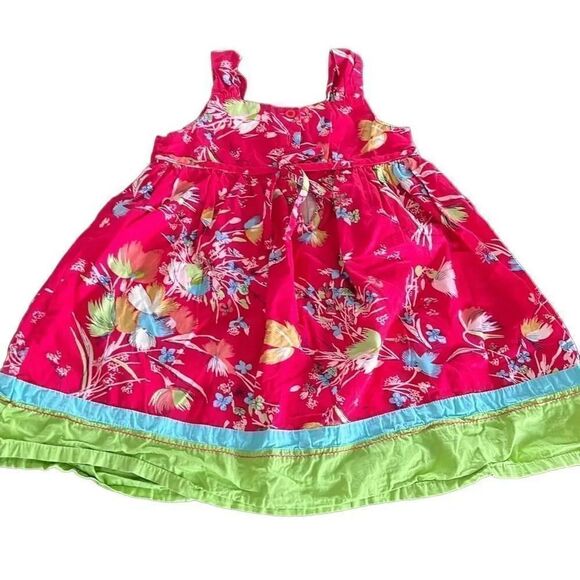 Wonderkids floral sundress 4T  - Picture 1 of 3